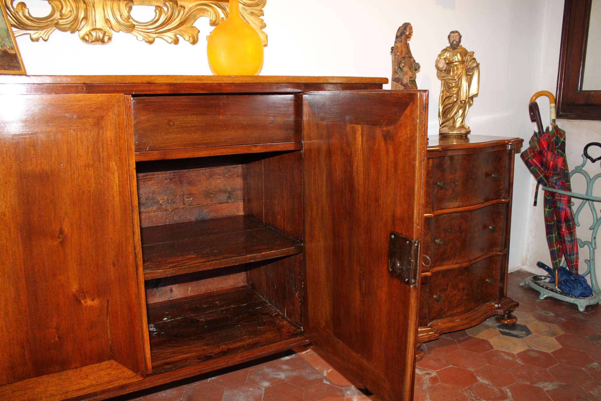 Credenza antica Credenza Antica e Vetrina Antica
